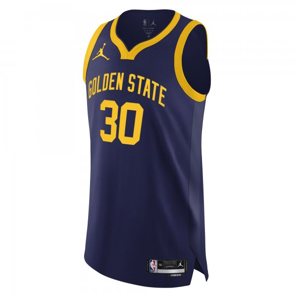 Men's Golden State Warriors Stephen Curry Jordan Brand Royal Player Jersey - Statement Edition