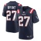 Men's New England Patriots Myles Bryant Nike Navy Game Player Jersey