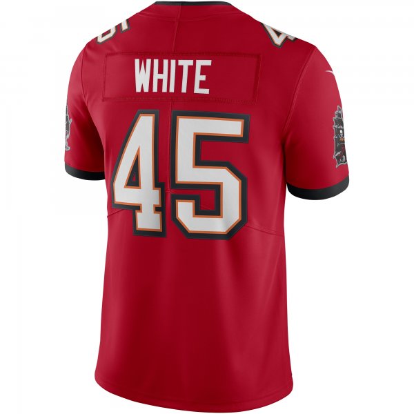 Men's Tampa Bay Buccaneers Devin White Nike Red Vapor Limited Jersey