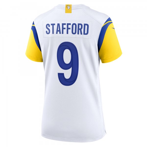 Women's Los Angeles Rams Matthew Stafford Nike White Player Jersey