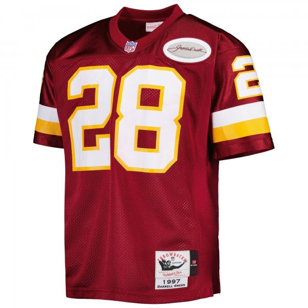 Men's Washington Football Team 1997 Darrell Green Mitchell & Ness Burgundy Throwback Retired Player Jersey