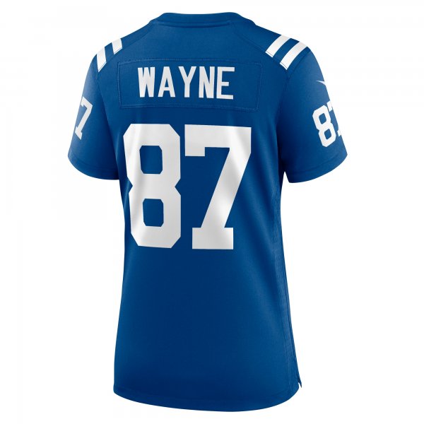 Women's Indianapolis Colts Reggie Wayne Nike Royal Retired Player Game Jersey