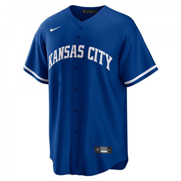 Men's Kansas City Royals Nike Royal Alternate Replica Team Jersey