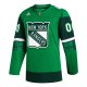 Men's New York Rangers  adidas Kelly Green St. Patrick's Day Custom Jersey