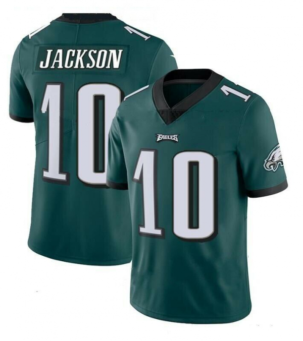 Men's Nike Philadelphia Eagles #10 Desean Jackson Midnight Green Team Color Stitched NFL Vapor Untouchable Limited Jersey