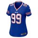 Women's Buffalo Bills Tim Settle Nike Royal Game Jersey