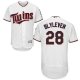 Minnesota Twins #28 Bert Blyleven White Flexbase Collection Stitched MLB Jersey