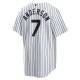 Men's Chicago White Sox Tim Anderson Nike White Home Replica Player Jersey