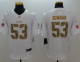 Nike San Francisco 49ers #53 NaVorro Bowman White Men's Stitched NFL Limited Salute to Service Jersey