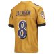 Youth Baltimore Ravens Lamar Jackson Nike Gold Inverted Game Jersey