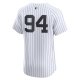 Men's New York Yankees Yoendrys Gomez Nike White Home Elite Player Jersey