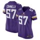 Women's Minnesota Vikings Ryan Connelly Nike Purple Game Jersey