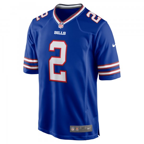 Men's Buffalo Bills Tyler Bass Nike Royal Game Player Jersey