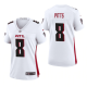 Women's Atlanta Falcons #8 Kyle Pitts White Game Jersey