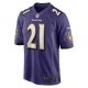 Men's Baltimore Ravens Brandon Stephens Nike Purple Game Jersey