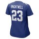 Women's New York Giants Gary Brightwell Nike Royal Team Game Player Jersey