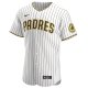 Men's San Diego Padres Fernando TatÃÂ­s Jr. Nike White/Brown Home Player Jersey