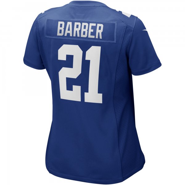 Women's New York Giants Tiki Barber Nike Royal Game Retired Player Jersey