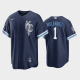 Men's Kansas City Royals #1 MJ Melendez 2022 City Connect MLB Navy Jersey