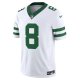 Men's New York Jets Aaron Rodgers Nike Legacy White Vapor F.U.S.E. Limited Jersey