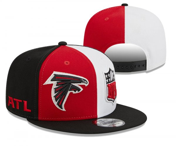 Atlanta Falcons Black Red And White Cap