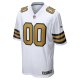 Men's New Orleans Saints  Nike White Alternate Custom Game Jersey