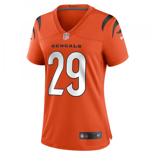 Women's Cincinnati Bengals Cam Taylor-Britt Nike  Orange Alternate Game Jersey