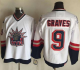 New York Rangers #9 Adam Graves White CCM Statue of Liberty Stitched NHL Jersey