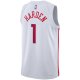 Unisex Philadelphia 76ers James Harden Nike White 2022/23 Swingman Jersey - City Edition