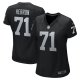 Women's Las Vegas Raiders Justin Herron Nike  Black Team Game Jersey