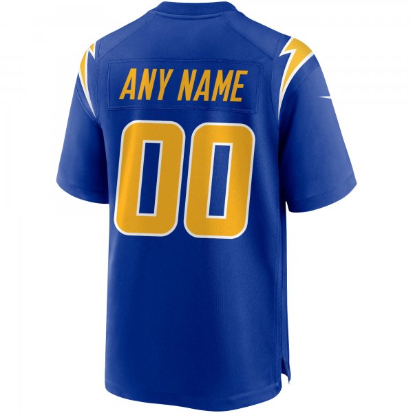 Men's Los Angeles Chargers Nike Royal Alternate Custom Game Jersey