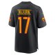 Men's Washington Commanders Terry McLaurin Nike Black Alternate Game Player Jersey