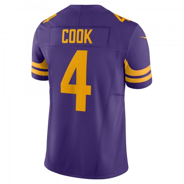 Men's Minnesota Vikings Dalvin Cook Nike Purple Vapor F.U.S.E. Limited Jersey