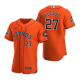 Men's Houston Astros Jose Altuve Orange 2022 World Series Flex Base Jersey