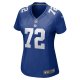 Women's New York Giants Solomon Kindley Nike Royal Home Game Player Jersey