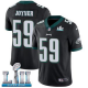 Men's Nike NFL Philadelphia Eagles #59 Seth Joyner Limited Alternate Black Vapor Untouchable Super Bowl LII Jersey