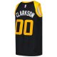 Men's Utah Jazz Jordan Clarkson Nike Black Swingman Player Jersey - City Edition