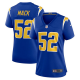 Women's Khalil #52 Mack Los Angeles Chargers Alternate Game Jersey - Royal