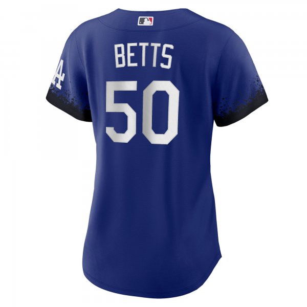 Women's Los Angeles Dodgers Mookie Betts Nike Royal City Connect Replica Player Jersey