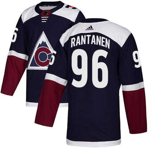 Adidas Colorado Avalanche #96 Mikko Rantanen Navy Alternate Stitched NHL Jersey