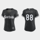 Women's Chicago White Sox #88 Luis Robert Black 2021 MLB City Connect Replica Jersey