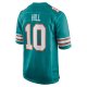 Men's Miami Dolphins Tyreek Hill Nike Aqua Alternate Game Jersey