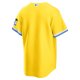 Men's Boston Red Sox Nike Gold/Light Blue City Connect Replica Jersey