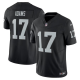 Men's Las Vegas Raiders #17 Davante Adams Nike Black Vapor F.U.S.E. Limited NFL Jersey