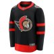 Men's Ottawa Senators Fanatics Black Home Breakaway Jersey