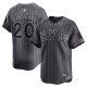 Men's New York Mets Pete Alonso Nike Graphite 2024 City Connect Limited Player Jersey