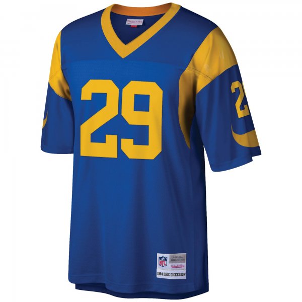 Men's Los Angeles Rams Eric Dickerson Mitchell & Ness Royal Legacy Replica Jersey