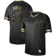 Men's Nike New York Yankees #99 Aaron Judge Black Gold MLB Jersey