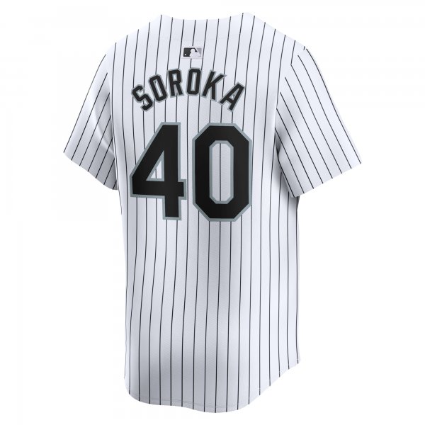 Men's Chicago White Sox Michael Soroka Nike White Home Limited Player Jersey