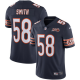 Men's Nike Chicago Bears #58 Roquan Smith Navy NFL 100th Season Limited NFL Jersey